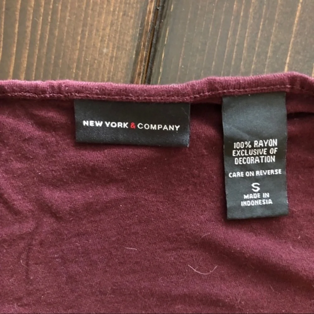 New York & Company Crossbody Top - Picture 7 of 7